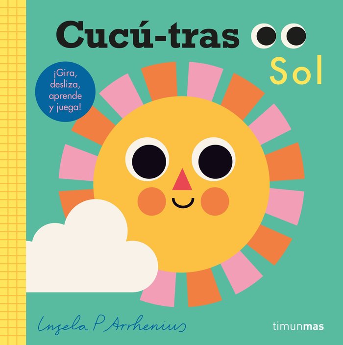 Portada cuento infantil con mecanismos cucú sol de la editorial timunmas