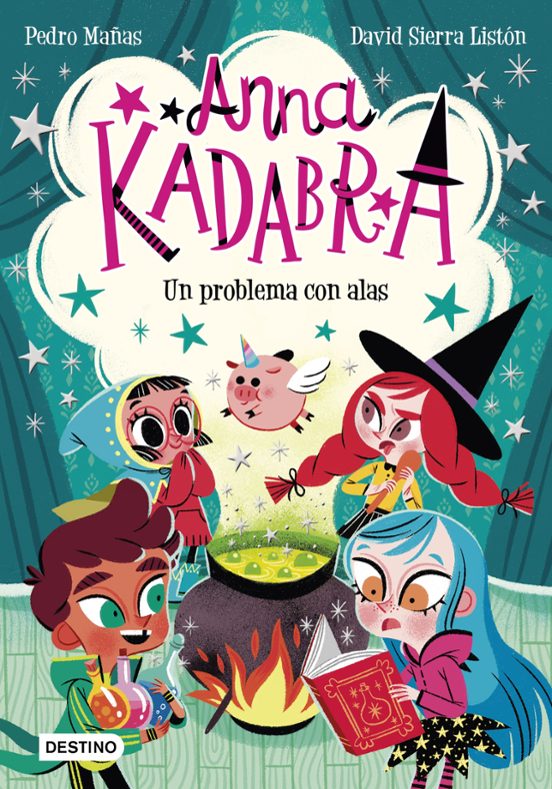 PORTADA CUENTO INFANTIL PRIMEROS LECTORES ANNA KADABRA 2. UN PROBLEMA CON ALAS