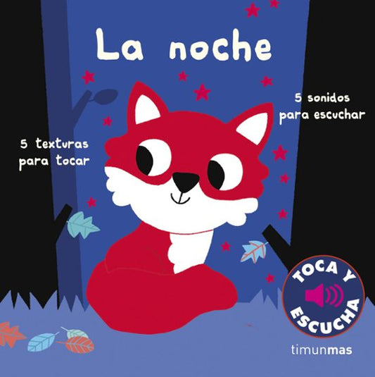 PORTADA LA NOCHE TOCA Y ESCUCHA LIBRO INFANTIL