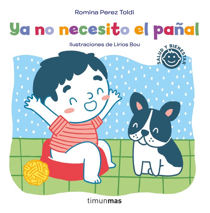 Portada cuento infantil Ya no necesito el pañal de la editorial timunmas