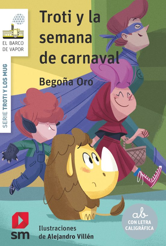 PORTADA CUENTO INFANTIL TROTI Y LA SEMANA DE CARNAVAL