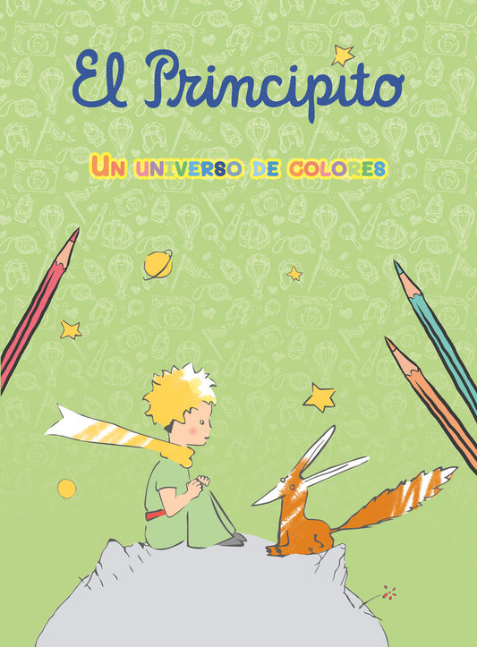 portada libro actividades el principito un universo de colores