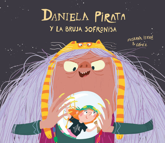 Portada álbum ilustrado Daniela Pirata y la bruja Sofronisa