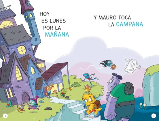 ESCUELA DE MONSTRUOS 1. LA MASCOTA MÁS GRANDOTA