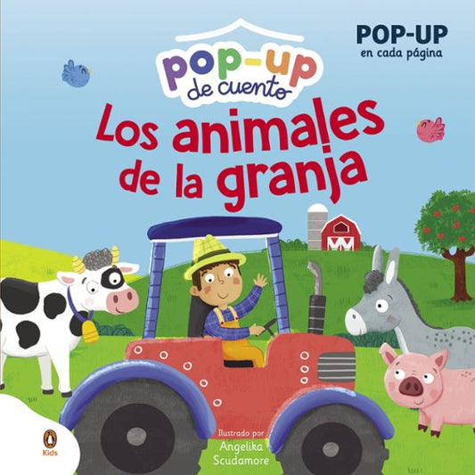 PORTADA CUENTO INFANTIL POP UP LOS ANIMALES DE LA GRANJA