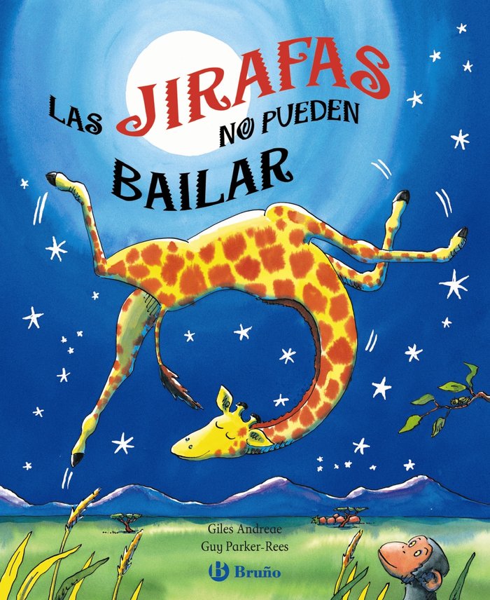 Portada álbum ilustrado Las jirafas no pueden bailar