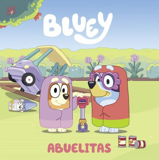 PORTADA CUENTO INFANTIL BLUEY ABUELITAS