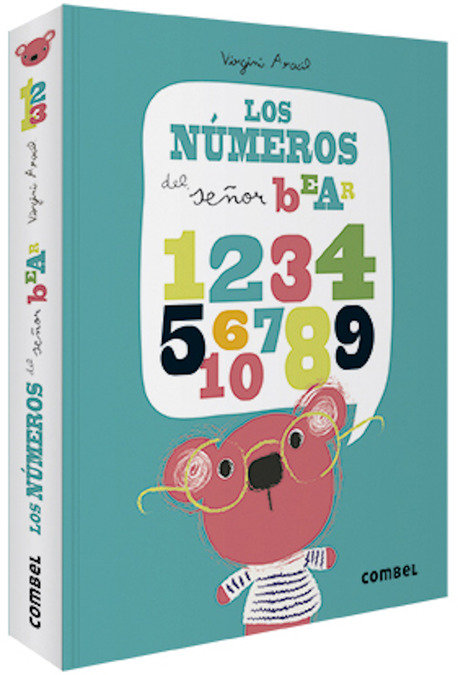 PORTADA CUENTO INFANTIL LOS NÚMEROS DEL SEÑOR BEAR