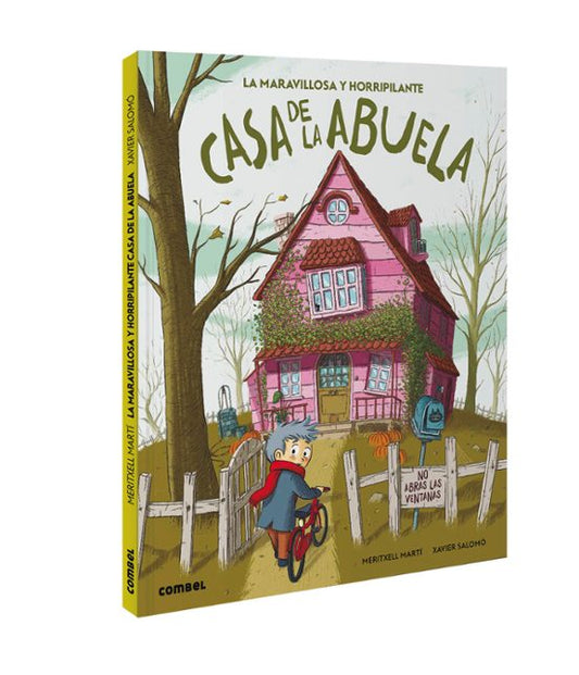 portada libro infantil la maravillosa y horripilante casa de la abuela