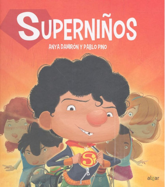 Portada libro infantil superniños