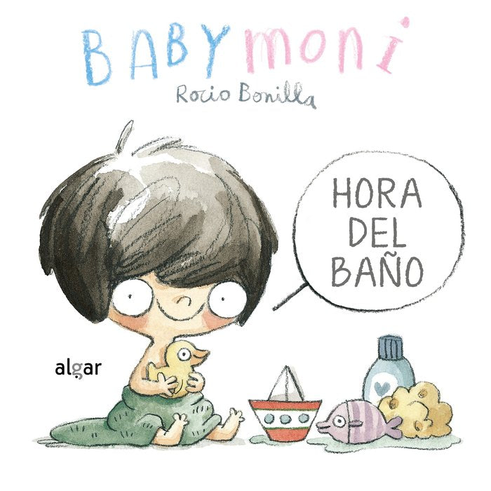 Portada cuento babymoni hora del baño