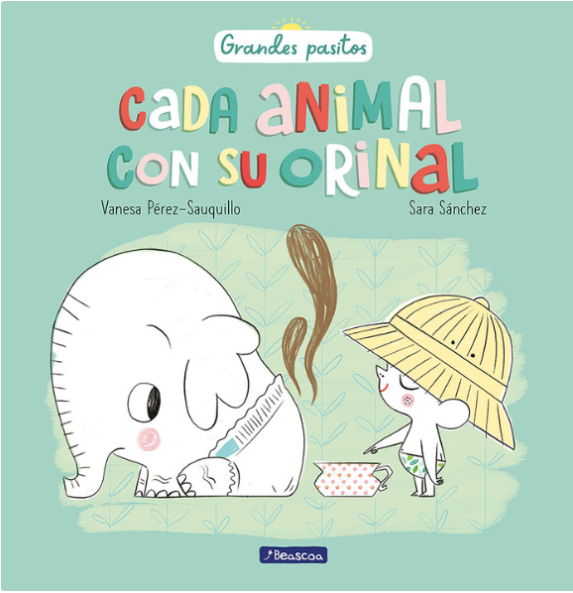 Portada cuento infantil Cada animal con su orinal de Vanesa Pérez-Sauquillo