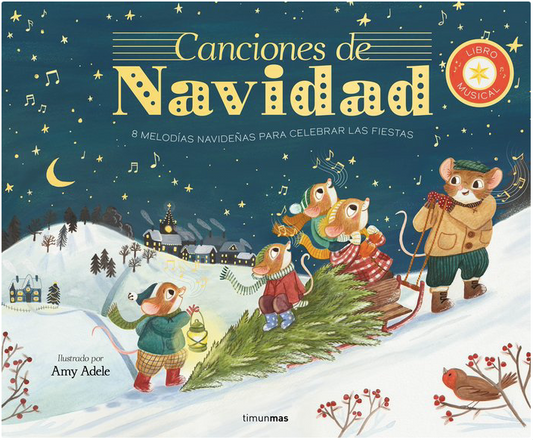 PORTADA CUENTO INFANTIL CANCIONES DE NAVIDAD