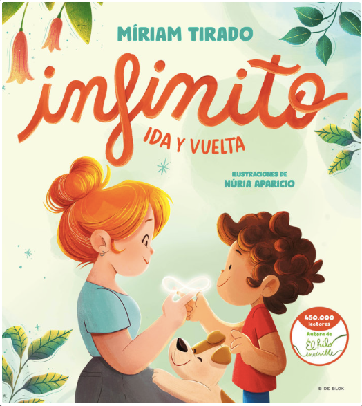 portada álbum ilustrado infinito ida y vuelta 