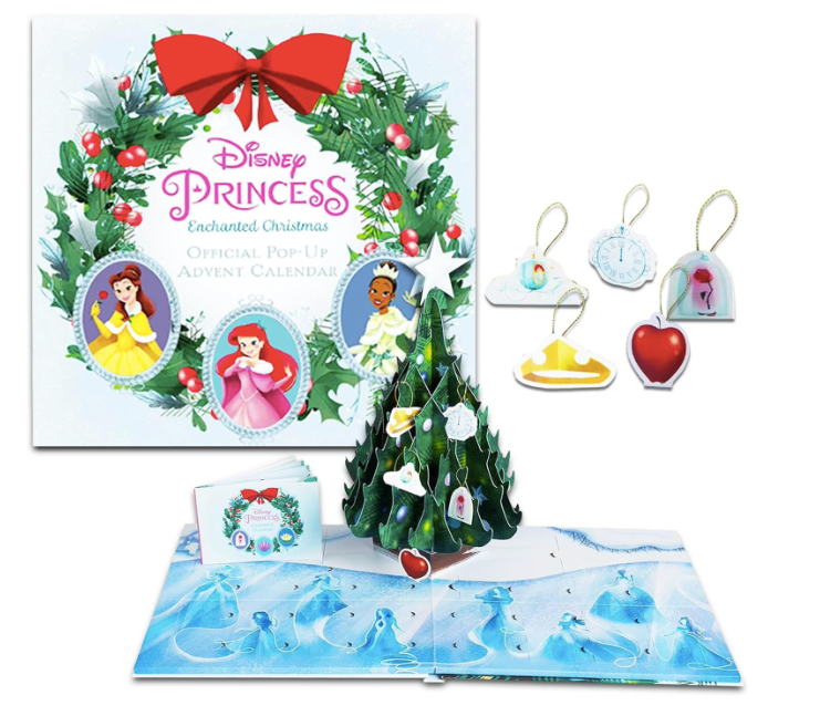 DISNEY PRINCESAS NAVIDADES ENCANTADAS CALENDARIO DE ADVIENTO