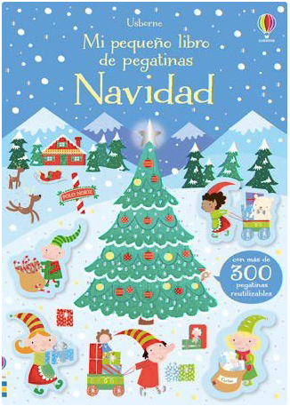 MI PEQUEÑO LIBRO DE PEGATINAS NAVIDAD