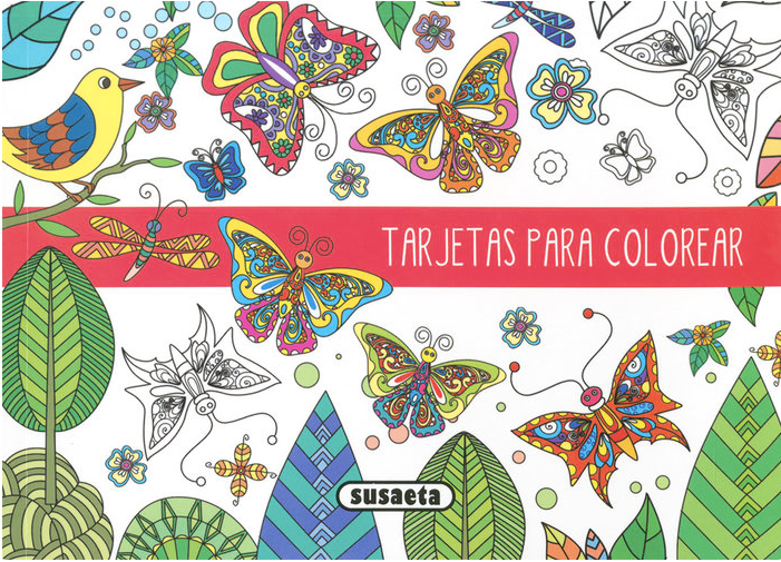 TARJETAS PARA COLOREAR DINOSAURIOS