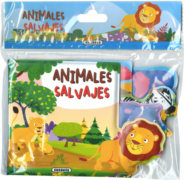 ANIMALES SALVAJES. LIBRO BAÑO