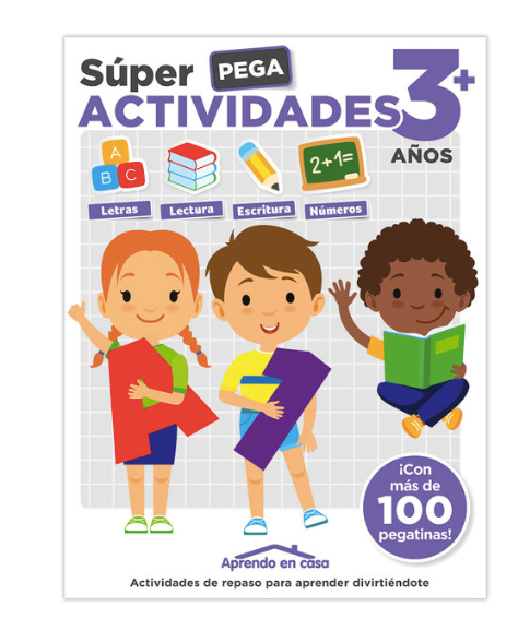 ACTIVIDADES SÚPER PEGA APRENDO EN CASA (3 AÑOS)