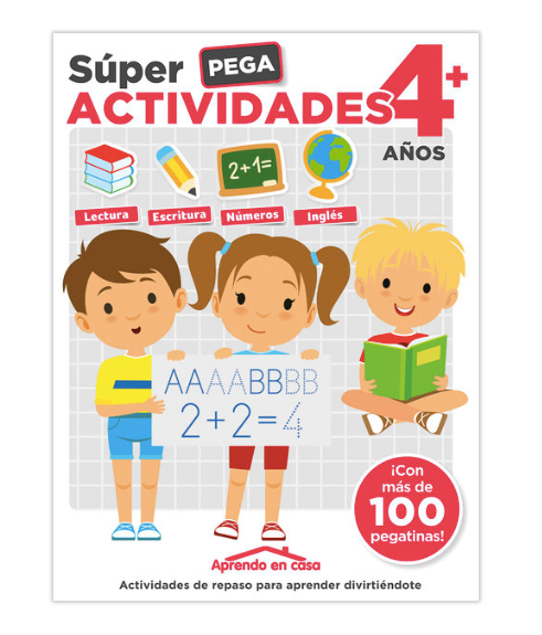 ACTIVIDADES SÚPER PEGA APRENDO EN CASA (4 AÑOS)