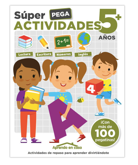 ACTIVIDADES SÚPER PEGA APRENDO EN CASA (5 AÑOS)