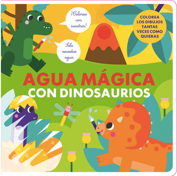 (PREVENTA) AGUA MÁGICA CON DINOSAURIOS