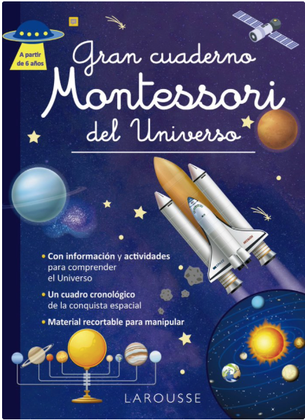 GRAN CUADERNO MONTESSORI DEL UNIVERSO