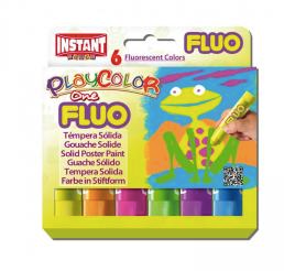 PLAYCOLOR FLUOR ONE CAJA 6