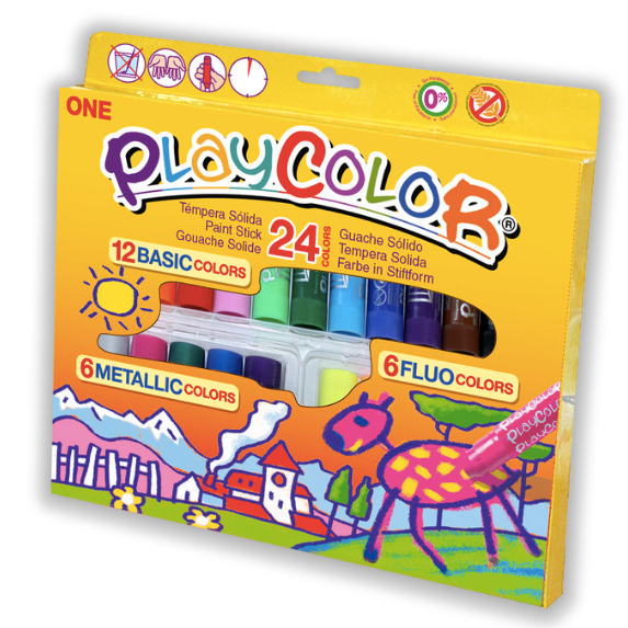 PLAYCOLOR BASIC ONE CAJA 24