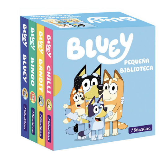 BLUEY PEQUEÑA BIBLIOTECA