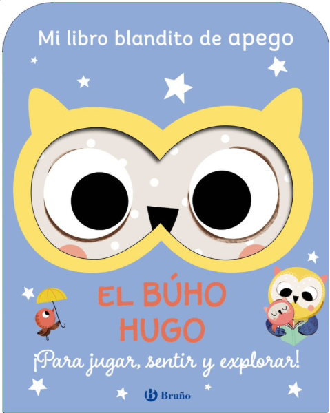 MI LIBRO BLANDITO DE APEGO EL BÚHO HUGO