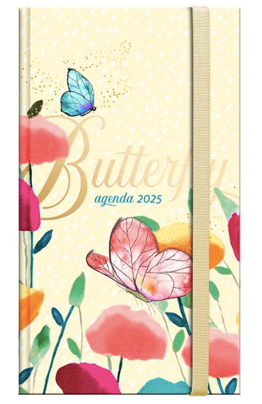 AGENDA ANUAL CHEQUERA A7 S/V BUTTERFLY 2025