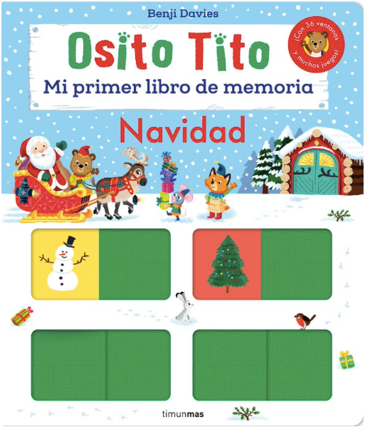 OSITO TITO MI PRIMER LIBRO DE MEMORIA NAVIDAD