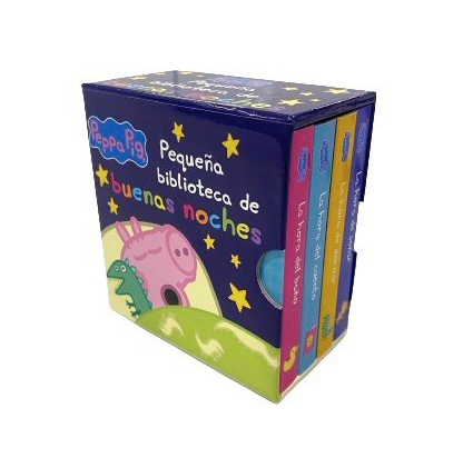 PEPPA PIG PEQUEÑA BIBLIOTECA DE BUENAS NOCHES