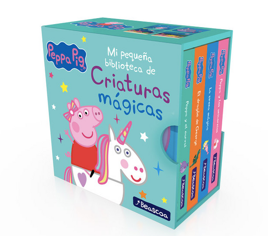 MI PEQUEÑA BIBLIOTECA DE CRIATURAS MÁGICAS PEPPA PIG