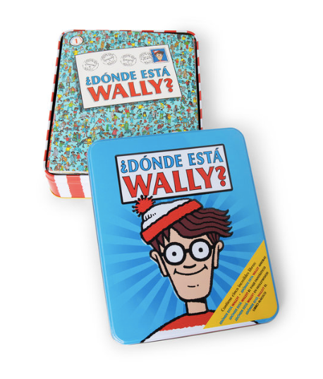 ¿DÓNDE ESTÁ WALLY? CAJA REGALO METAL