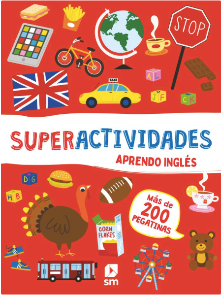 SUPERACTIVIDADES APRENDO INGLÉS Con más de 200 pegatinas