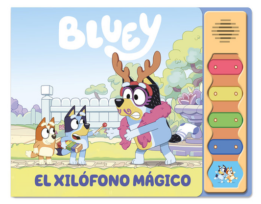 BLUEY LIBRO CON SONIDOS EL XILÓFONO MÁGICO