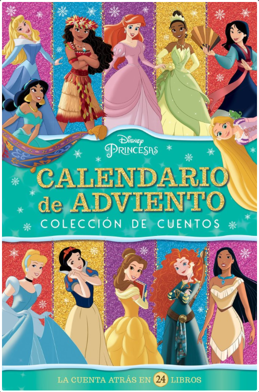 PRINCESAS DISNEY CALENDARIO DE ADVIENTO