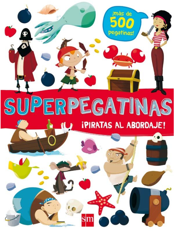 SUPERPEGATINAS ¡PIRATAS AL ABORDAJE!