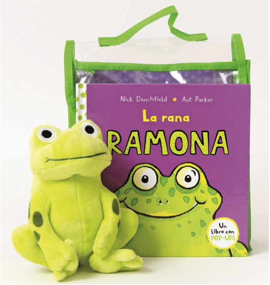 LA RANA RAMONA + PELUCHE