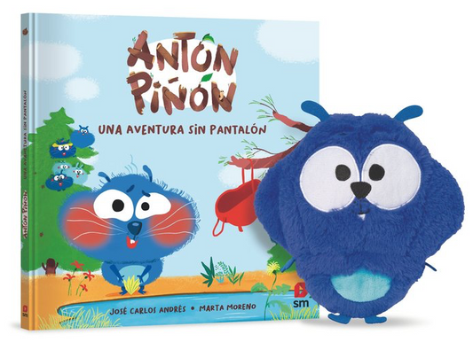 PACK ANTÓN PIÑÓN UNA AVENTURA SIN PANTALÓN + PELUCHE