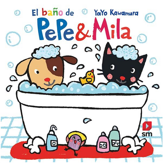 LIBRO BAÑO EL BAÑO DE PEPE Y MILA