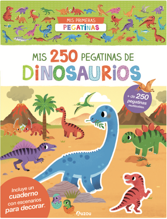 MIS 250 PEGATINAS DE DINOSAURIOS