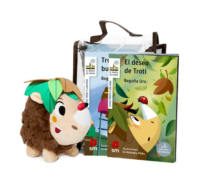 PACK TROTI EN EL BOSQUE + PELUCHE