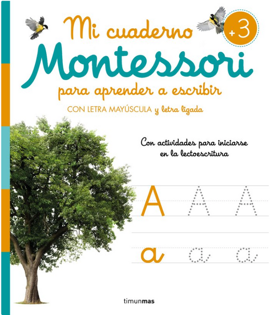 MI CUADERNO MONTESSORI PARA APRENDER A ESCRIBIR