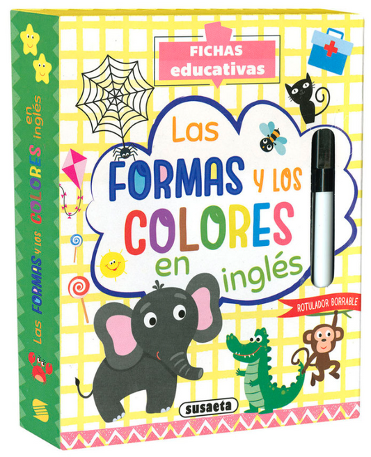 LAS FORMAS Y LOS COLORES EN INGLÉS. FICHAS EDUCATIVAS