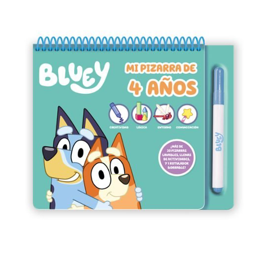 MI PIZARRA DE 4 AÑOS BLUEY