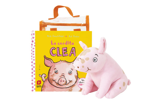 LA CERDITA CLEA + PELUCHE