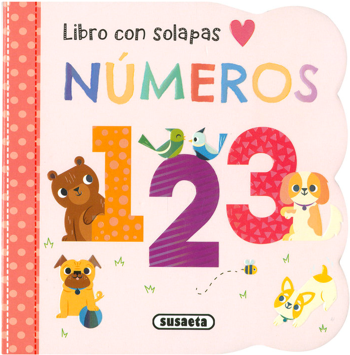 NÚMEROS Libro con solapas